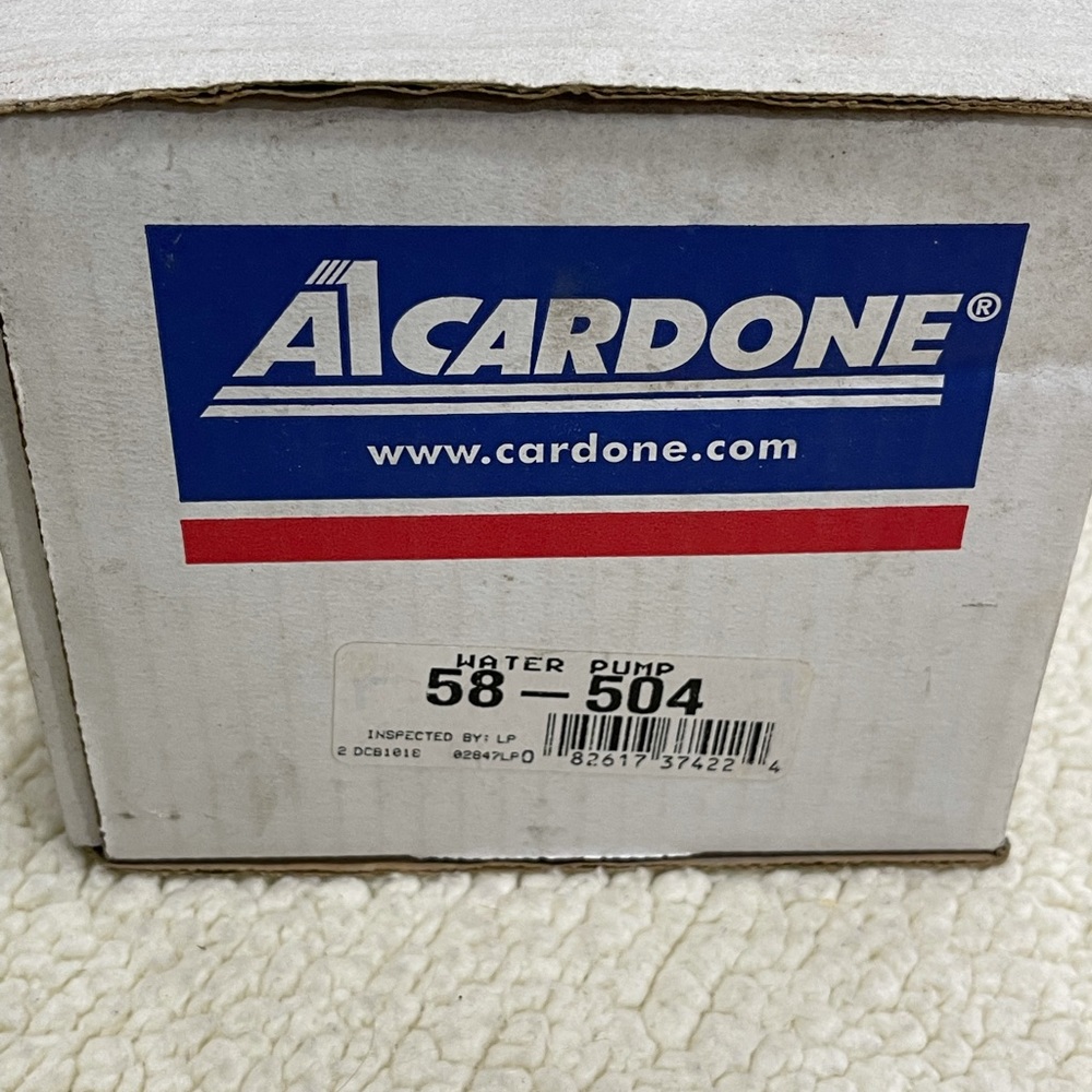 Reman Cardone Water Pump 58-504 Fits Ford Ranger Mazda B2300 B2500 2.3L 2.5L NIB